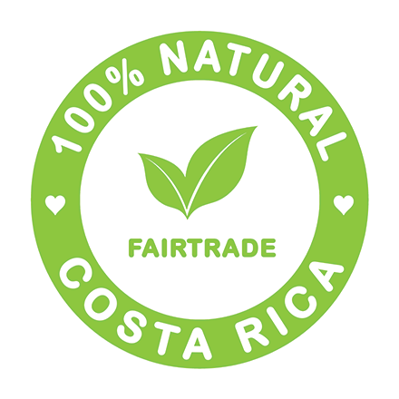 100% natural & Fairtrade Leaders of Costa Rica